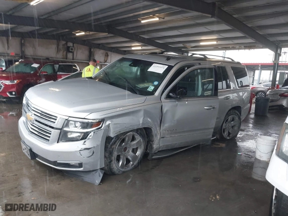 2015 Chevrolet Tahoe LTZ with VIN 1GNSCCKC5FR123099, listed as a IAAI auction lot 41391974 with 1 mi miles. Bid and sale history available at carsss.com. Image 14.