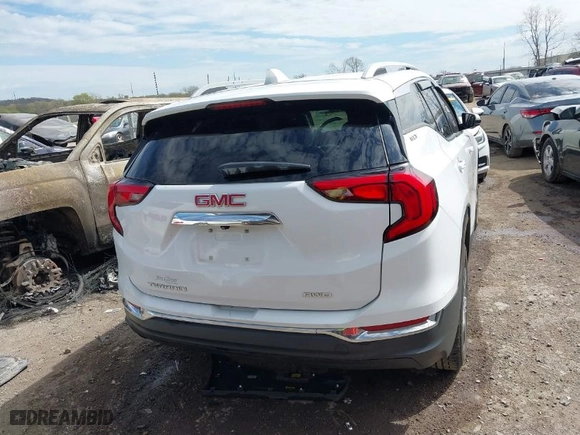 2020 GMC Terrain SLT with VIN 3GKALVEVXLL277263, listed as a IAAI auction lot 41878211 with 83,966 mi miles. Bid and sale history available at carsss.com. Image 16.