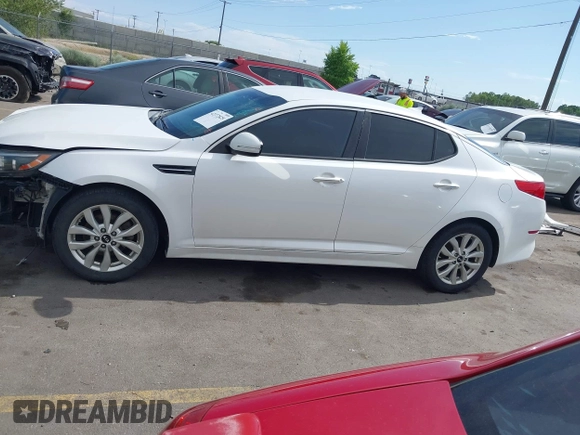 2015 Kia Optima LX with VIN KNAGM4A77F5637238, listed as a IAAI auction lot 42372825 with 139,099 mi miles and . Bid and sale history available at DreamBid. Image 15.