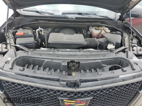 2022 Cadillac Escalade ESV Sport Platinum with VIN 1GYS4RKL7NR141315, listed as a Copart auction lot 74219824 with 50,588 mi miles and Salvage title. Bid and sale history available at DreamBid. Image 12.