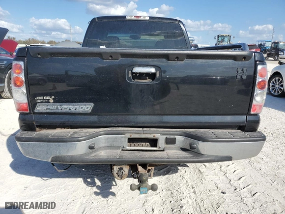 2006 Chevrolet Silverado 1500 LT3 with VIN 1GCEK19B36Z184512, listed as a Copart auction lot 77497254 with 0 mi miles and Salvage Title. Bid and sale history available at carsss.com. Image 6.
