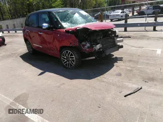 2014 FIAT 500L Lounge with VIN ZFBCFACH3EZ013978, listed as a IAAI auction lot 42005201 with 116,841 mi miles and . Bid and sale history available at DreamBid. Image 1.