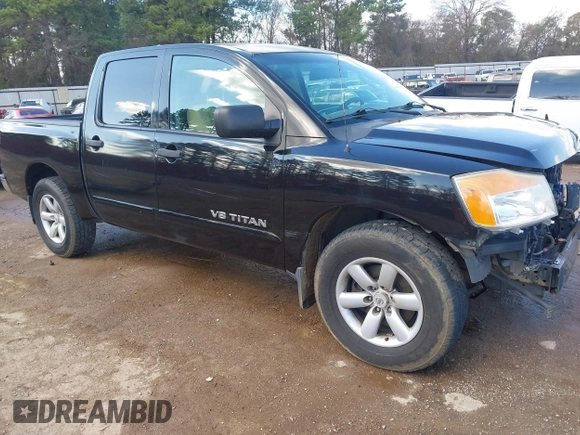 2010 Nissan Titan SE with VIN 1N6BA0EK1AN313138, listed as a IAAI auction lot 41491477 with 161,299 mi miles. Bid and sale history available at carsss.com. Image 1.