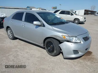 2010 Toyota Corolla with VIN JTDBU4EE1AJ069302, listed as a IAAI auction lot 41854288 with 196,844 mi miles. Bid and sale history available at carsss.com. Image 1.