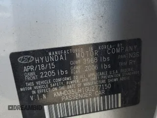 2016 Hyundai Elantra GT with VIN KMHD35LH1GU277150, listed as a Copart auction lot 70695764 with 120,656 mi miles and Salvage Title. Bid and sale history available at carsss.com. Image 12.