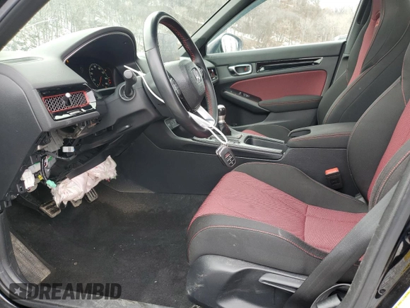 2024 Honda Civic Si z VIN 2HGFE1E56RH475202, wystawiony jako Copart lot #46402365 z przebiegiem 17 854 mil mil oraz Szkoda całkowita • Salvage title. Historia ofert i sprzedaży dostępna na DreamBid. Obrazek 7.