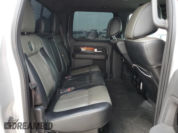 2011 Ford F-150 Lariat with VIN 1FTFW1E67BFB09387, listed as a Copart auction lot 50243825 with 135,945 mi miles and Salvage Title. Bid and sale history available at carsss.com. Image 10.