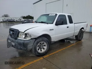2007 Ford Ranger XL with VIN 1FTYR14D77PA94617, listed as a Copart auction lot 45368105 with 201,253 mi miles and Salvage Title. Bid and sale history available at carsss.com. Image 1.