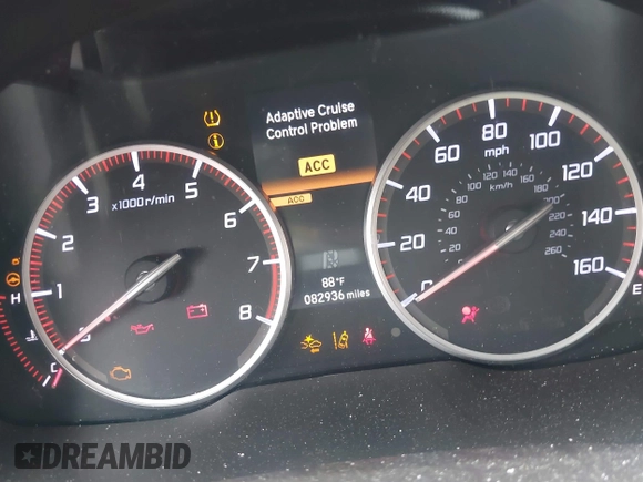 2020 Acura ILX Premium with VIN 19UDE2F88LA008164, listed as a IAAI auction lot 42068410 with 82,936 mi miles and . Bid and sale history available at DreamBid. Image 7.
