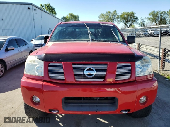 2007 Nissan Titan XE with VIN 1N6AA07A37N209551, listed as a Copart auction lot 50525025 with 222,589 mi miles and Clean title. Bid and sale history available at DreamBid. Image 5.