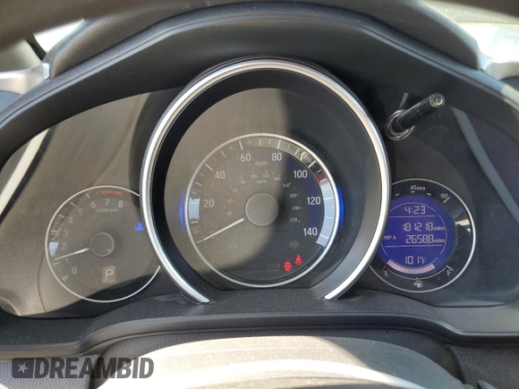 2020 Honda Fit LX with VIN 3HGGK5H48LM727841, listed as a Copart auction lot 58855205 with 181,218 mi miles and Salvage title. Bid and sale history available at DreamBid. Image 9.
