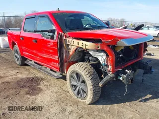 2020 Ford F-150 XL with VIN 1FTEW1E54LKE51021, listed as a IAAI auction lot 41792753 with 39,803 mi miles. Bid and sale history available at carsss.com. Image 1.