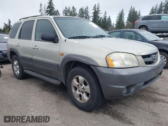 2003 Mazda Tribute ES with VIN 4F2CZ96193KM10389, listed as a IAAI auction lot 41938872 with 179,722 mi miles and . Bid and sale history available at DreamBid. Image 1.