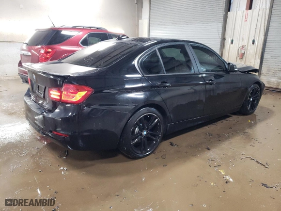 2015 BMW 3 Series 328i with VIN WBA3A5G53FNS90106, listed as a Copart auction lot 46418895 with 57,974 mi miles and Salvage Title. Bid and sale history available at carsss.com. Image 3.