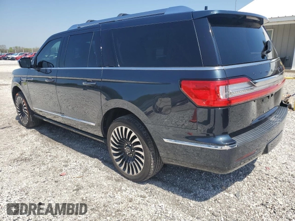 2021 Lincoln Navigator Black Label z VIN 5LMJJ3TT9MEL16717, wystawiony jako Copart lot #51939315 z przebiegiem 56 137 mil mil oraz Szkoda całkowita • Salvage title. Historia ofert i sprzedaży dostępna na DreamBid. Obrazek 2.