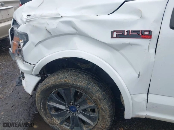 2018 Ford F-150 XL with VIN 1FTEW1E53JFD33466, listed as a IAAI auction lot 41577330 with 108,436 mi miles. Bid and sale history available at carsss.com. Image 19.