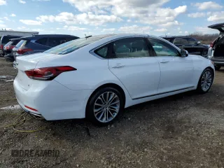 2015 Hyundai Genesis 3.8L with VIN KMHGN4JE2FU100373, listed as a Copart auction lot 50144325 with 89,547 mi miles and Salvage Title. Bid and sale history available at carsss.com. Image 3.