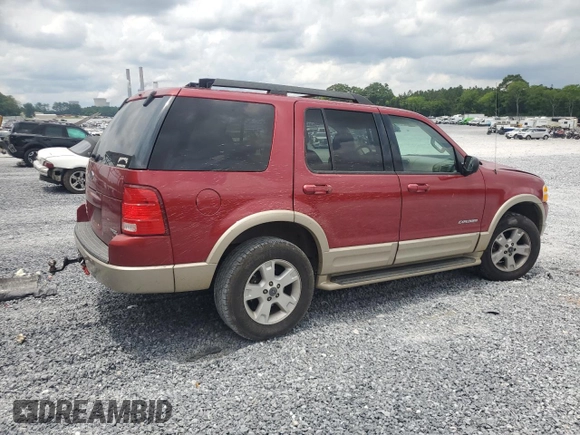 2005 Ford Explorer Eddie Bauer z VIN 1FMZU64K45UA91604, wystawiony jako Copart lot #60666325 z przebiegiem 258 170 mil mil oraz Szkoda całkowita • Salvage title. Historia ofert i sprzedaży dostępna na DreamBid. Obrazek 3.