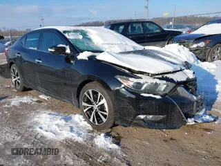 2018 Nissan Maxima SL z VIN 1N4AA6APXJC381054, wystawiony jako IAAI lot #41400329 z przebiegiem 276 678 mil mil oraz . Historia ofert i sprzedaży dostępna na DreamBid. Obrazek 1.