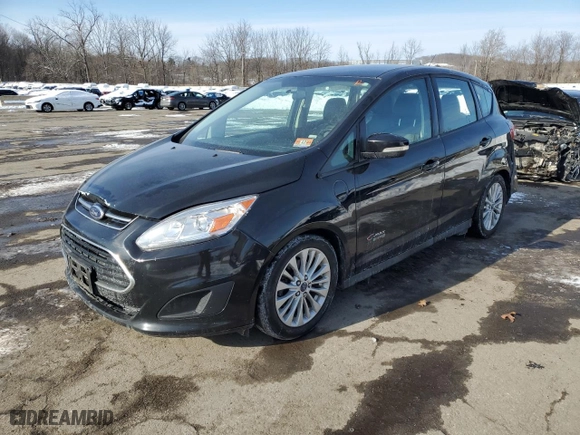 2017 Ford C-Max Energi SE with VIN 1FADP5EU9HL105013, listed as a Copart auction lot 89253745 with 167,184 mi miles and Salvage Title. Bid and sale history available at carsss.com. Image 1.
