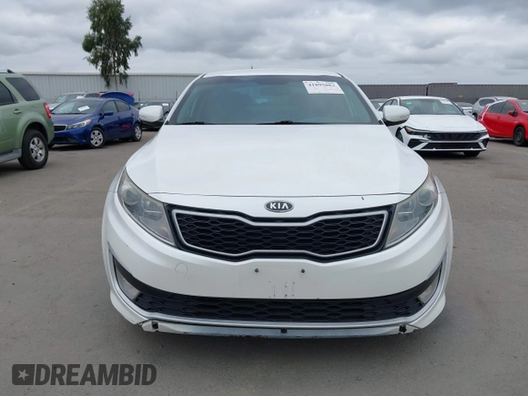 2012 Kia Optima Hybrid with VIN KNAGM4AD7C5013599, listed as a IAAI auction lot 41895083 with 118,181 mi miles. Bid and sale history available at carsss.com. Image 12.