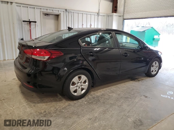 2017 Kia Forte LX with VIN 3KPFK4A71HE016329, listed as a Copart auction lot 55469945 with 117,624 mi miles and Clean Title. Bid and sale history available at carsss.com. Image 3.