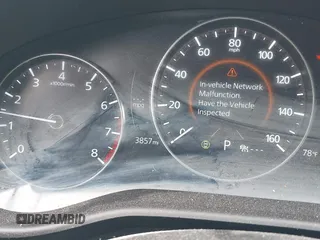 2025 Mazda CX-30 S Carbon Edition with VIN 3MVDMBCM8SM793580, listed as a IAAI auction lot 42159191 with 3,857 mi miles and . Bid and sale history available at DreamBid. Image 16.