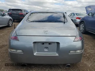 2003 Nissan 350Z Touring z VIN JN1AZ34E23T003943, wystawiony jako Copart lot #55221405 z przebiegiem 198 292 mil mil oraz Szkoda całkowita • Salvage title. Historia ofert i sprzedaży dostępna na DreamBid. Obrazek 6.