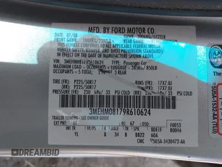 2009 Mercury Milan Premier с VIN 3MEHM08179R610624, выставлен на аукционе IAAI как лот 41967291 с пробегом 208 289 миль миль и . История ставок и продаж доступна на DreamBid. Изображение 9.