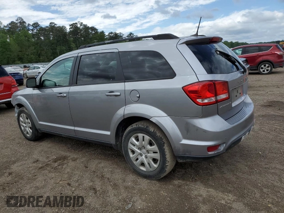 2019 Dodge Journey SE with VIN 3C4PDCBB8KT779253, listed as a Copart auction lot 51685575 with 41,229 mi miles and Salvage Title. Bid and sale history available at DreamBid. Image 2.