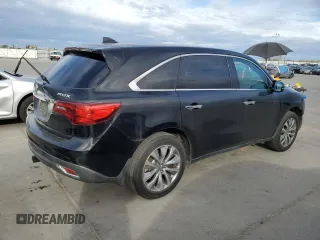 2014 Acura MDX Technology z VIN 5FRYD3H67EB001929, wystawiony jako Copart lot #48427815 z przebiegiem 165 080 mil mil oraz Szkoda całkowita • Salvage title. Historia ofert i sprzedaży dostępna na DreamBid. Obrazek 3.
