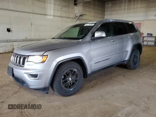 2018 Jeep Grand Cherokee Laredo with VIN 1C4RJFAGXJC458292, listed as a Copart auction lot 55176465 with 147,118 mi miles and Clean title. Bid and sale history available at DreamBid. Image 1.