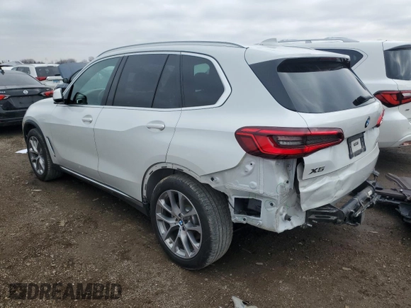 2019 BMW X5 xDrive40i with VIN 5UXCR6C50KLL34400, listed as a Copart auction lot 52299795 with 60,439 mi miles and Salvage Title. Bid and sale history available at carsss.com. Image 2.