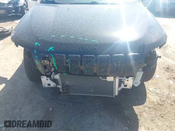 2021 Jeep Cherokee Altitude with VIN 1C4PJLLBXMD112667, listed as a IAAI auction lot 41959004 with 25,524 mi miles and . Bid and sale history available at DreamBid. Image 6.