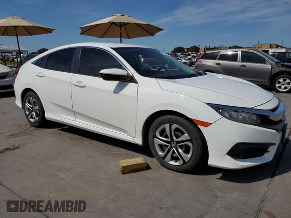 2018 Honda Civic LX with VIN 2HGFC2F52JH573884, listed as a Copart auction lot 67875124 with 79,240 mi miles and Clean Title. Bid and sale history available at carsss.com. Image 4.