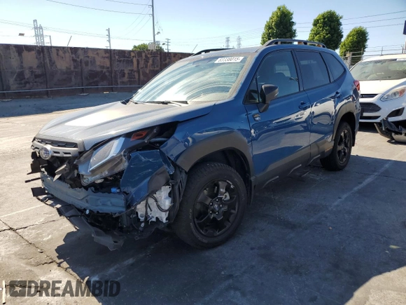 2024 Subaru Forester Wilderness with VIN JF2SKAHC8RH493921, listed as a Copart auction lot 63338015 with 35,928 mi miles and Salvage title. Bid and sale history available at DreamBid. Image 1.