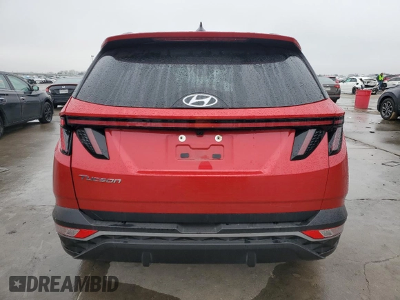 2023 Hyundai Tucson SEL with VIN 5NMJF3AE7PH229865, listed as a Copart auction lot 43739155 with 32,018 mi miles and Salvage Title. Bid and sale history available at carsss.com. Image 6.