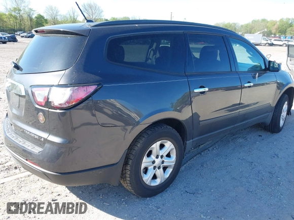 2015 Chevrolet Traverse LS with VIN 1GNKRFED6FJ306644, listed as a IAAI auction lot 42123700 with 97,222 mi miles and . Bid and sale history available at DreamBid. Image 4.