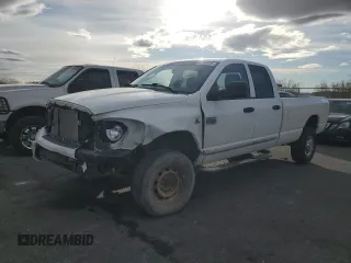 2007 Dodge Ram 2500 SLT with VIN 1D7KS28C07J556137, listed as a Copart auction lot 47265545 with 167,014 mi miles and Salvage Title. Bid and sale history available at carsss.com. Image 1.