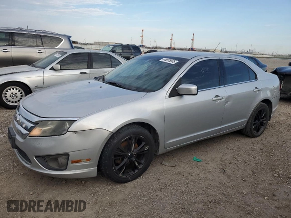 2010 Ford Fusion SE with VIN 3FAHP0HG3AR346244, listed as a Copart auction lot 46855905 with 136,124 mi miles and Salvage Title. Bid and sale history available at carsss.com. Image 1.