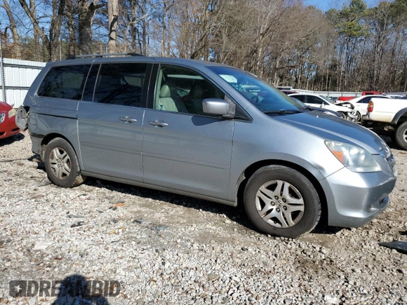 2006 Honda Odyssey EX-L with VIN 5FNRL38796B049113, listed as a Copart auction lot 43430515 with 288,321 mi miles and Salvage Title. Bid and sale history available at carsss.com. Image 4.