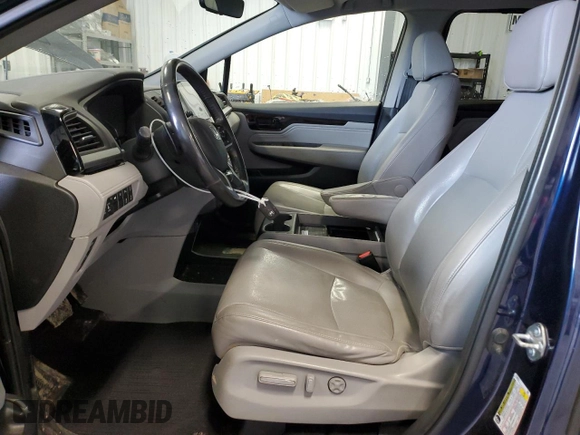 2019 Honda Odyssey Touring with VIN 5FNRL6H80KB505150, listed as a Copart auction lot 47620065 with 262,778 mi miles and Salvage Title. Bid and sale history available at carsss.com. Image 7.