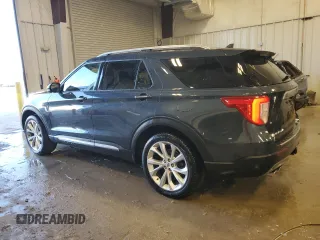 2022 Ford Explorer Platinum with VIN 1FM5K8HC1NGB67474, listed as a Copart auction lot 87109604 with 49,117 mi miles and Salvage Title. Bid and sale history available at carsss.com. Image 2.