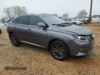 2015 Lexus RX 350 with VIN 2T2BK1BA0FC302512, listed as a Copart auction lot 51639505 with 110,398 mi miles and Salvage Title. Bid and sale history available at DreamBid. Image 4.