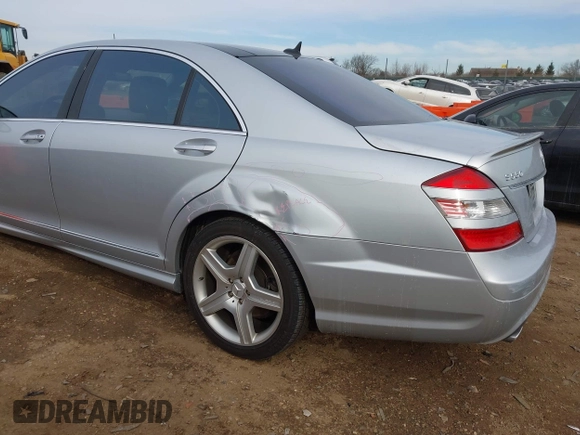 2007 Mercedes-Benz S 550 with VIN WDDNG86X87A130574, listed as a IAAI auction lot 41446793 with 130,606 mi miles and . Bid and sale history available at DreamBid. Image 6.
