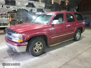 2004 Chevrolet Tahoe LT with VIN 1GNEK13T44J322028, listed as a Copart auction lot 50986225 with 155,435 mi miles and Clean Title. Bid and sale history available at carsss.com. Image 1.