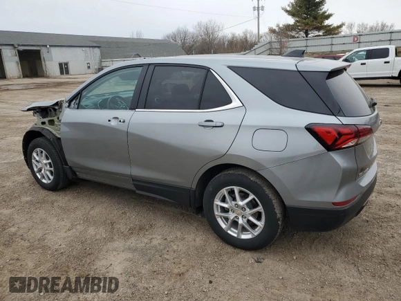 2023 Chevrolet Equinox LT with VIN 3GNAXUEG8PS177919, listed as a Copart auction lot 51448735 with 20,226 mi miles and Clean title. Bid and sale history available at DreamBid. Image 2.