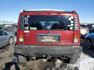 2003 Hummer H2 with VIN 5GRGN23U73H147060, listed as a Copart auction lot 42417245 with 293,559 mi miles and Clean Title. Bid and sale history available at carsss.com. Image 6.