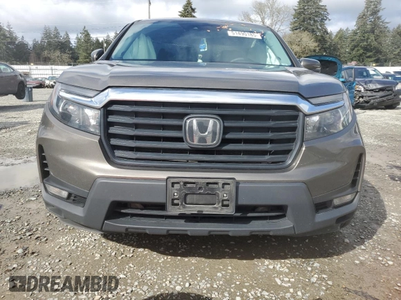 2022 Honda Ridgeline RTL z VIN 5FPYK3F55NB024280, wystawiony jako Copart lot #51490185 z przebiegiem 39 935 mil mil oraz Szkoda całkowita • Salvage title. Historia ofert i sprzedaży dostępna na DreamBid. Obrazek 5.