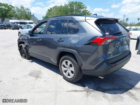 2021 Toyota RAV4 LE with VIN 2T3H1RFV4MC114061, listed as a IAAI auction lot 41953045 with 17,390 mi miles. Bid and sale history available at carsss.com. Image 3.